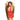 Penthouse - Heart rob - Mini dress with deep cowl neck and open back, including thong, 2 pieces - red - L/XL